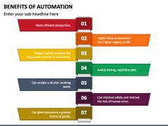 Benefits of Automation PowerPoint and Google Slides Template - PPT Slides