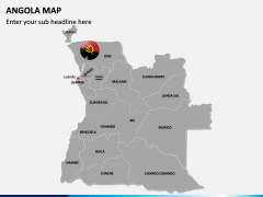 Angola Map PPT Slide 3