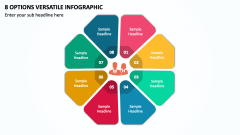 8 Options Versatile Infographic PPT Slide 1