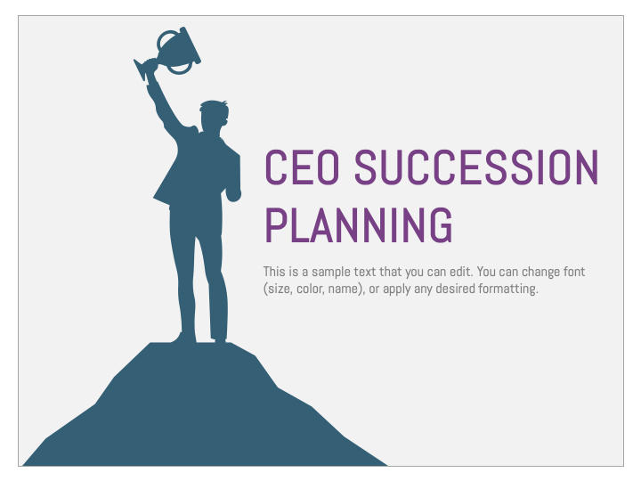 CEO Succession Planning PPT Slide 1