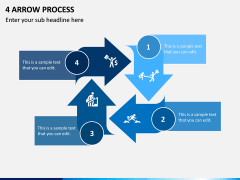 4 Arrow Process PPT Slide 1