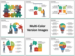 Idea Puzzle Multicolor Combined