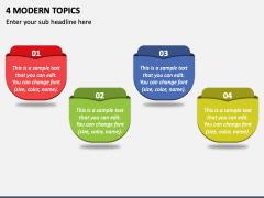 4 Modern Topics PPT Slide 1