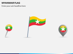 Myanmar Flag PPT Slide 1