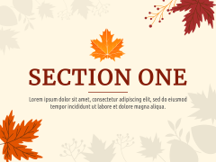 Fall Background Theme PPT Slide 3