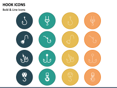 Hook Icons PPT Slide 1