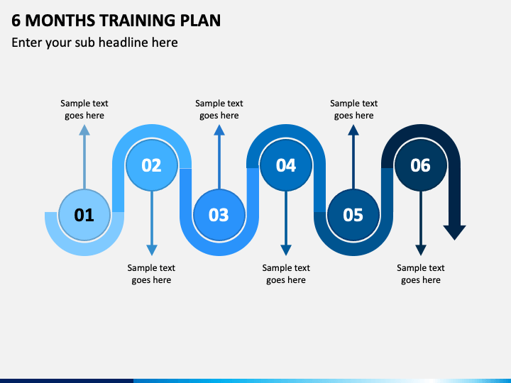6 Months Training Plan PPT Slide 1