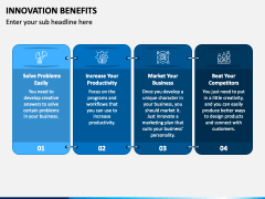 Innovation Benefits PowerPoint and Google Slides Template - PPT Slides