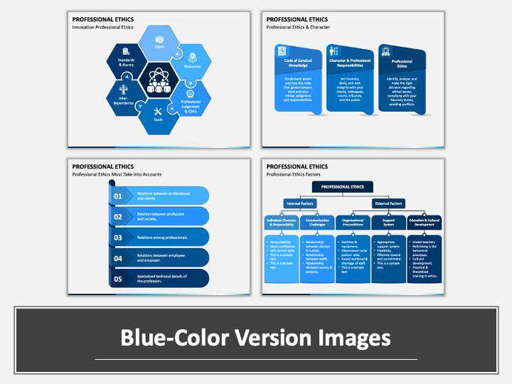 Professional Ethics PowerPoint And Google Slides Template - PPT Slides