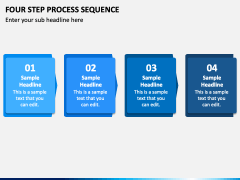 Four Step Process Sequence PPT Slide 2