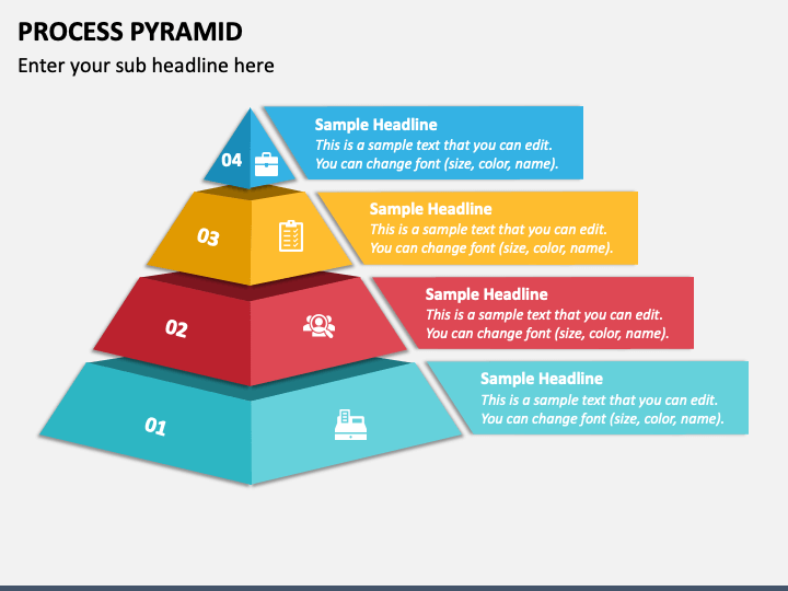 Process Pyramid PPT Slide 1