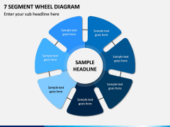 7 Segment Wheel Diagram PPT Slide 1