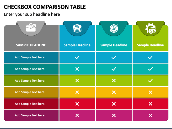 Free Product Comparison Template Powerpoint Download