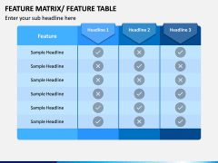 Features Matrix PPT Slide 5
