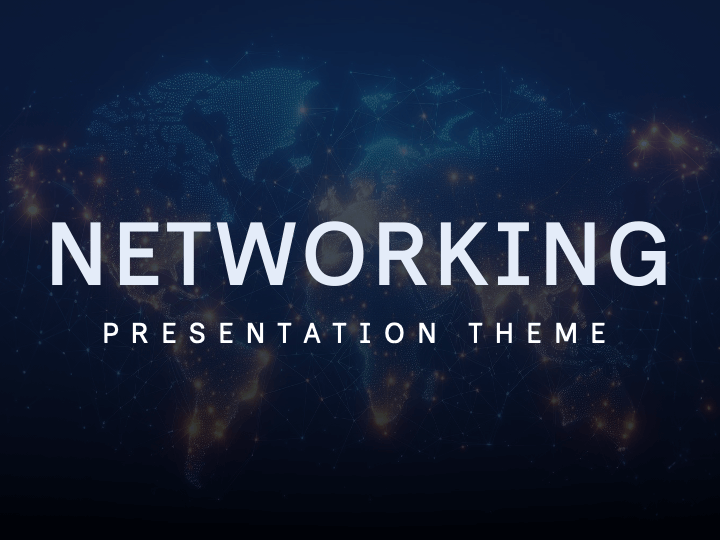 Free - Networking Presentation Theme for PowerPoint and Google Slides ...