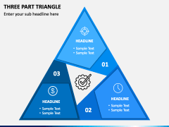Three Part Triangle PPT Slide 2
