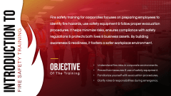 Fire Safety Training PPT Slide 2