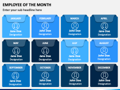 Employee of The Month PPT Slide 1