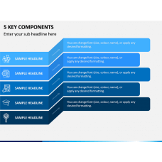 5 Key Problems PowerPoint Template - PPT Slides | SketchBubble