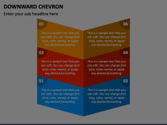 Downward Chevron Animated Presentation - SketchBubble
