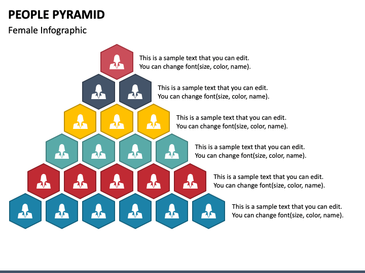 People pyramid free PPT slide 1