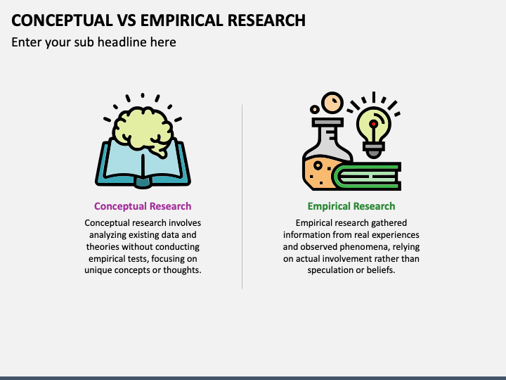 Conceptual Vs Empirical Research PowerPoint Template and Google Slides ...