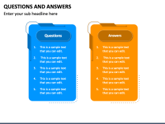 Questions and Answers PowerPoint and Google Slides Template - PPT Slides