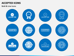 Accepted Icons PPT Slide 1