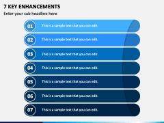 7 Key Enhancements PPT Slide 1