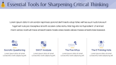 Free - Critical Thinking Workshop PowerPoint and Google Slides Template ...