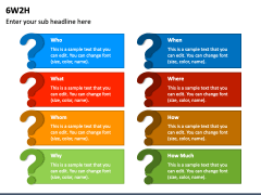 6W2H PowerPoint and Google Slides Template - PPT Slides