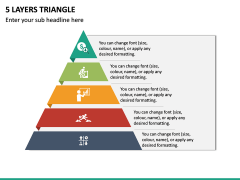 5 Layers Triangle PPT Slide 2