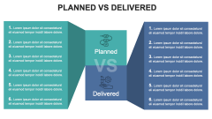 Planned Vs Delivered PPT Slide 1