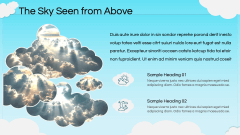 Sky Frame Background Theme PPT Slide 9