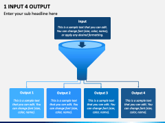 1 Input 4 Output for PowerPoint and Google Slides - PPT Slides