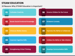 Steam Education PowerPoint and Google Slides Template - PPT Slides