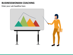 Businesswoman Coaching PPT Slide 2