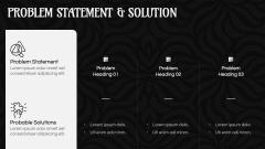 Black and White Presentation Theme PPT Slide 8