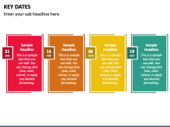 Key Dates PowerPoint and Google Slides Template - PPT Slides