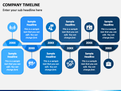 Company Timeline PowerPoint and Google Slides Template - PPT Slides