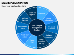 SaaS Implementation PowerPoint and Google Slides Template - PPT Slides