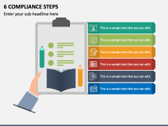 6 Compliance Steps PPT Slide 2