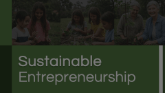 Sustainable Entrepreneurship Animated Presentation - SketchBubble