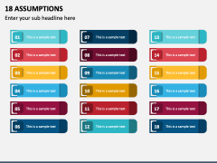 18 Assumptions PPT Slide 2