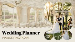 Wedding Planner Marketing Plan PPT Slide 1