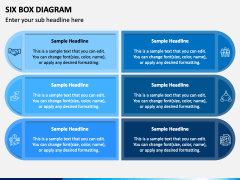 Six Box Diagram PPT Slide 2