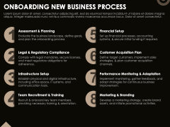 Onboarding New Business Process PPT Slide 2