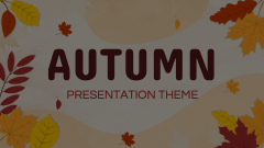 Autumn Theme Animated Presentation - SketchBubble