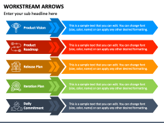 Workstream Arrows for PowerPoint and Google Slides - PPT Slides