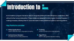 AI Model PPT Slide 2